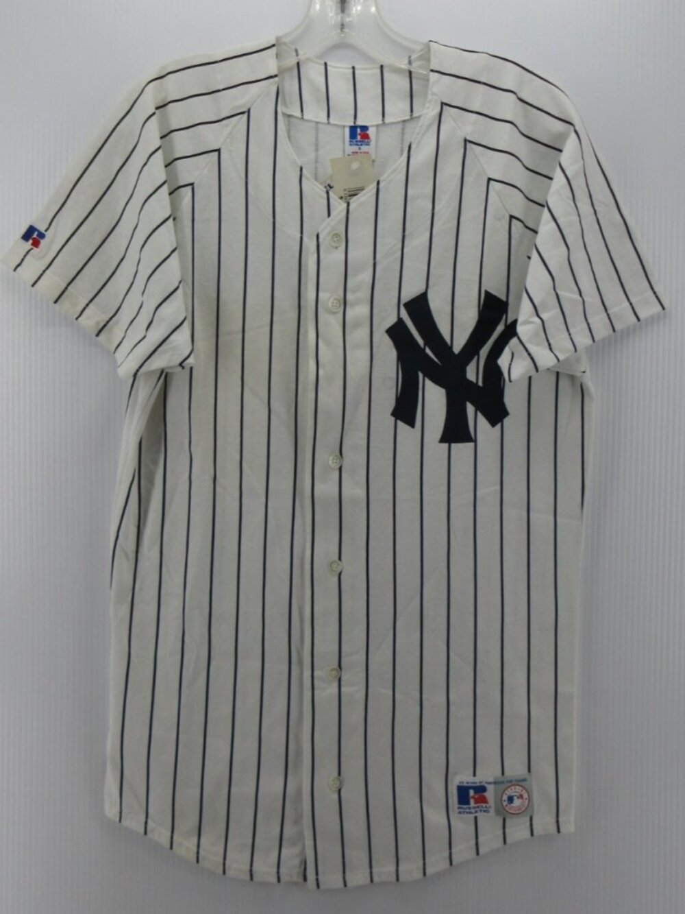 VGT New York Yankees Jersey Small Russell Athletic 90s Baseball NWT *